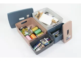 Opbergbox Kangaro 20 liter PP blauw - 10