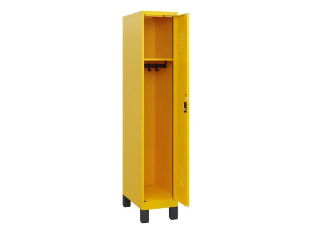 schoollocker,HxBxD 1630x300x500mm,1vak,vak B 300mm,cil.-slot,voeten