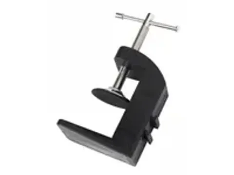 OUTLET Beurswand-klem voor Wandverlichting max. 53mm Zwart