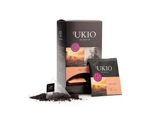 Ukio Earl Grey zwarte thee 20 piramidezakjes individueel verpakt - 1
