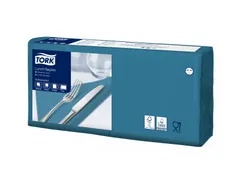 Tork 477845 Lunchservet Advanced Blauwgroen 33x33cm