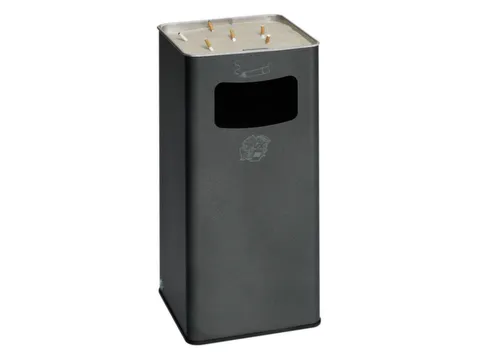 Combi-asbak Hxd 700X320X320Mm Vierkant Antiekzilver