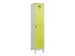 armoire vestiaire noir et blanc,HxlxP 1950x400x500mm,1compart.