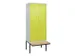 locker voor scheiding van kleding,HxBxD 2120x800x815mm,2vak