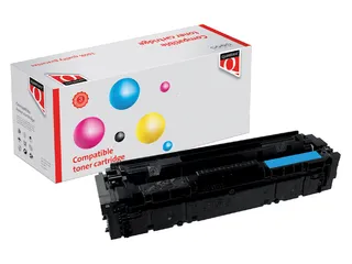 Tonercartridge Quantore alternatief tbv HP CF401A 201A blauw - 1