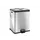 Ruime Rechthoekige Rejoice Pedaalemmer 60 Liter Mat Rvs