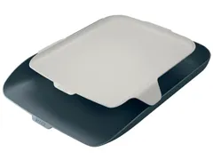 Brievenbak Leitz Cosy met desk organiser grijs A4