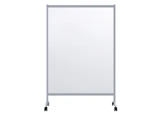 mobiel hygiënescherm 1800x1200x390mm enkel veld PMMA - 1