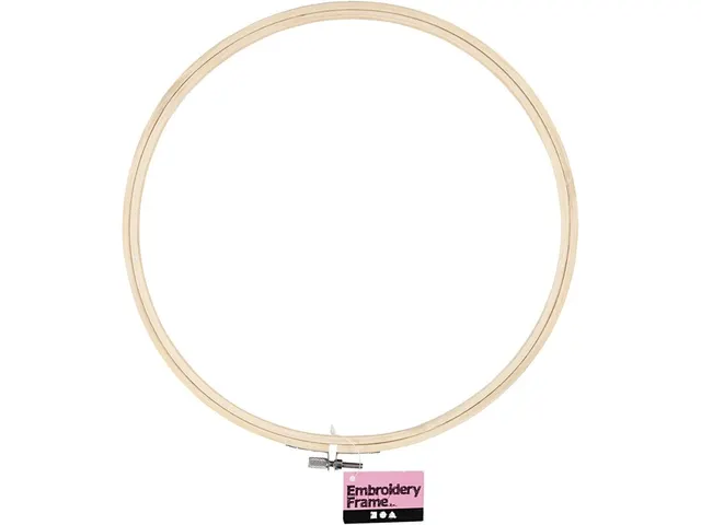 Borduurframe Creativ Company rond 25cm hout