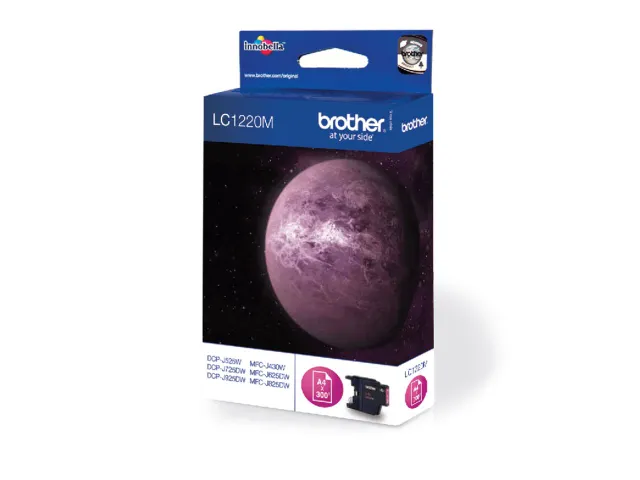Inktcartridge Brother LC-1220M rood