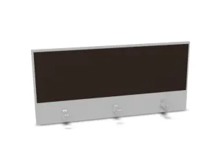 opzetpaneel bureau aanbouw achter MP-lichtgrijs BN2036-bruin 1200mm - 1