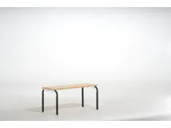 zitbank,HxLxD 450x1015x450mm,hout,frame staal RAL7035