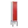 dubbeldekse locker,HxBxD 2120x400x500mm,1x2vak.,vak B 400mm