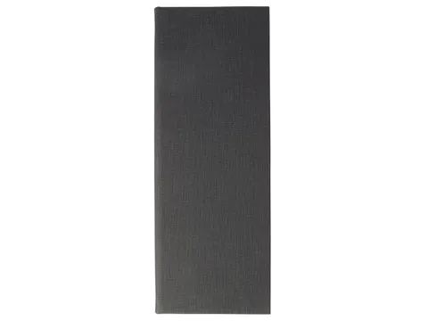 Drankkaart map Sigel 1/2 A4 smal antraciet voor 8 blad