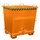 Bodemklepcontainer 1271x1040x1200mm 1m³ 2000kg Ral2000