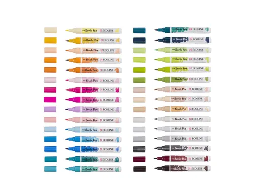 Ecoline Brush pen etui van 30 stuks set Additional