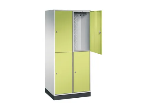 grootvolume garderobekast,RAL 7035/RDS1108060,HxBxD 1950x820x600mm