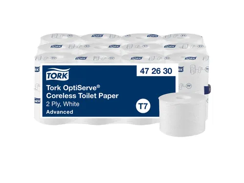 Tork 472630 OptiServe Hulsloos Toiletpapier T7 Advanced 2-laags 24 rol