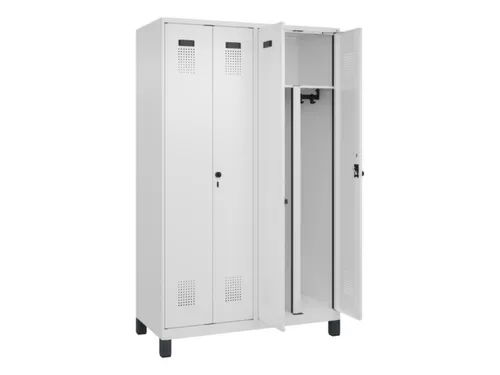 PBM-locker,HxBxD 1950x1200x500mm,4vak,vak B 300mm,draaigrendel