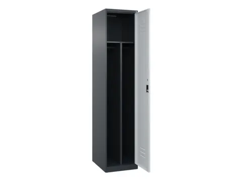 locker voor scheiding van kleding,HxBxD 1850x400x500mm,1vak