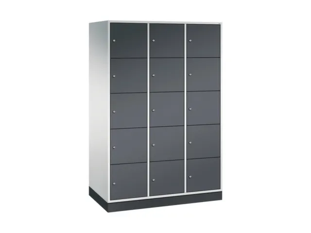 armoire multicases grand volume,RAL7035/RAL7021,HxlxP 1950x1220x600mm