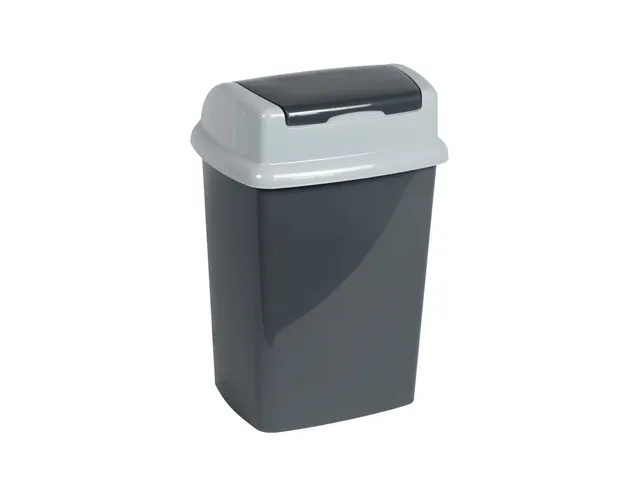 MAUL Afvalemmer MAULswing 10 Liter Grijs