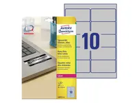 Extra sterke etiketten