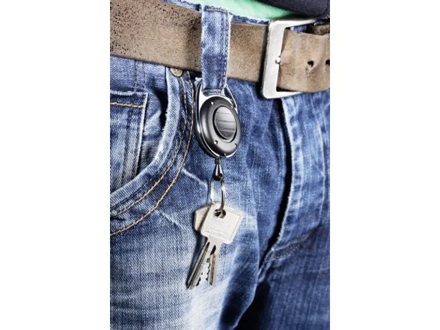 Afrolmechanisme Durable 8198 met ring + ledlampje 80cm zwart