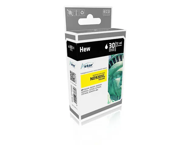 AS15392 ASTAR HP 920XL OJ ink yellow HC