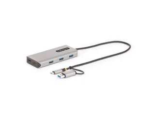 USB-C Multiport Adapter met Ingebouwde USB-C naar USB-A Dongle - 1