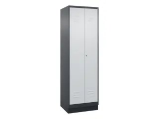 wasgoedverdeelkast,HxBxD 1950x600x500mm,vak B 300mm,cilinderslot - 1