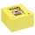 Memoblok 3M Post-it 2028 Super Sticky 76x76mm kubus neon geel