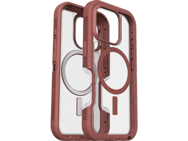 Defender XT Clear iPhone 16 Pro Hoesje Dust bowl brown