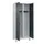 locker voor scheiding van kleding,HxBxD 1950x800x500mm,2vak