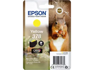 Inktcartridge Epson 378 T3784 geel - 1