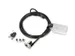Kensington K62319M kabelslot Zwart Zilver 1.8 Meter