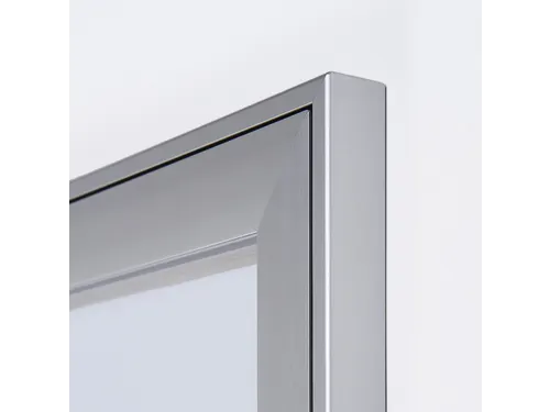 Vitrinebord Quantore luxe 9x A4 zilver
