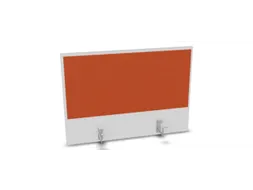 opzetpaneel,v. bureau,aanbouw achter,B 800mm,Bl-wit,BN3012-oranje