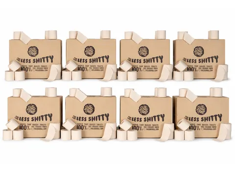 Toiletpapier TGR Panda Edition Naked 2-laags 300vel Voordeelbundel