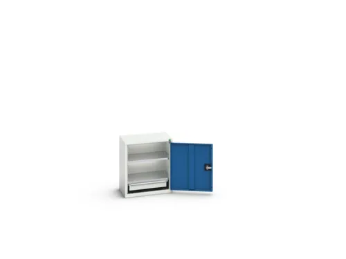 universele kast,HxBxD 600x525x350mm,2xStalen bodem,1lade(n)