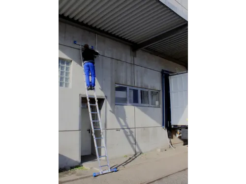 multifunctionele vouwladder,4x4,sporten,balk L 4,7m,aluminium