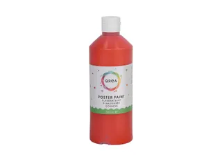 Plakkaatverf Qrea lichtrood 500ml - 2