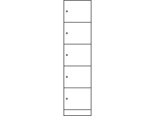 armoire multicases,corps RAL7035,face avant RAL7035