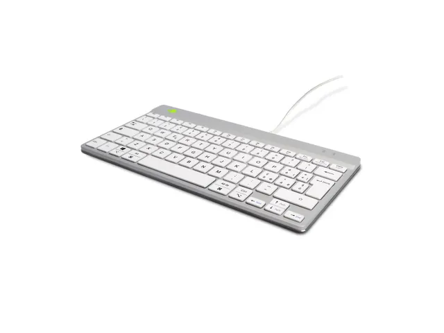 Ergonomisch toetsenbord R-Go Compact Break QWERTY Italiaans wit