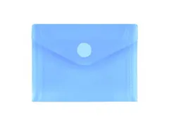Enveloptas Foldersys A7 PP transp blauw