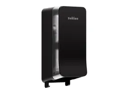 Toiletpapierdispenser Satino JT3 Hyginity systeemrol duo zwart 333423