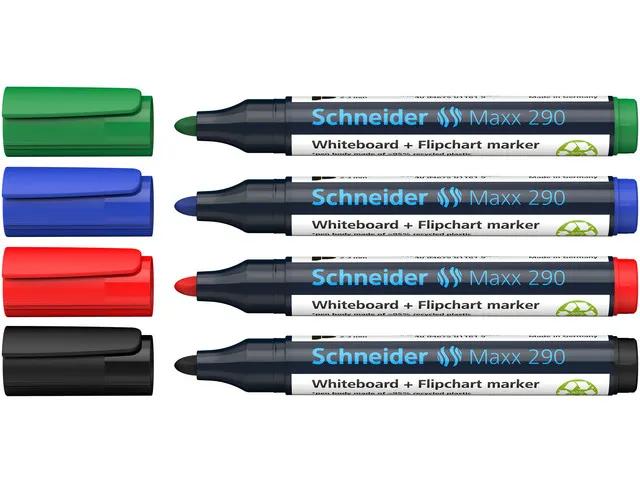 Board/flipchartmarker Schneider 290 SIS-display 64 stuks