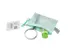 Pochette à fermeture éclair Foldersys EVA A7 sans PVC vert pastel