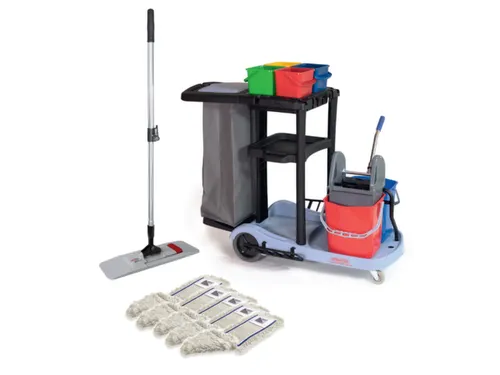 Reinigingswagen,Mophouder,Steel,Moppen