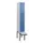 Dubbeldekse dekenkist,HxBxD 2120x300x815mm,1x2vak.,vak B 300mm